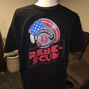 Grunt Style Black Rebel Scum T-Shirt